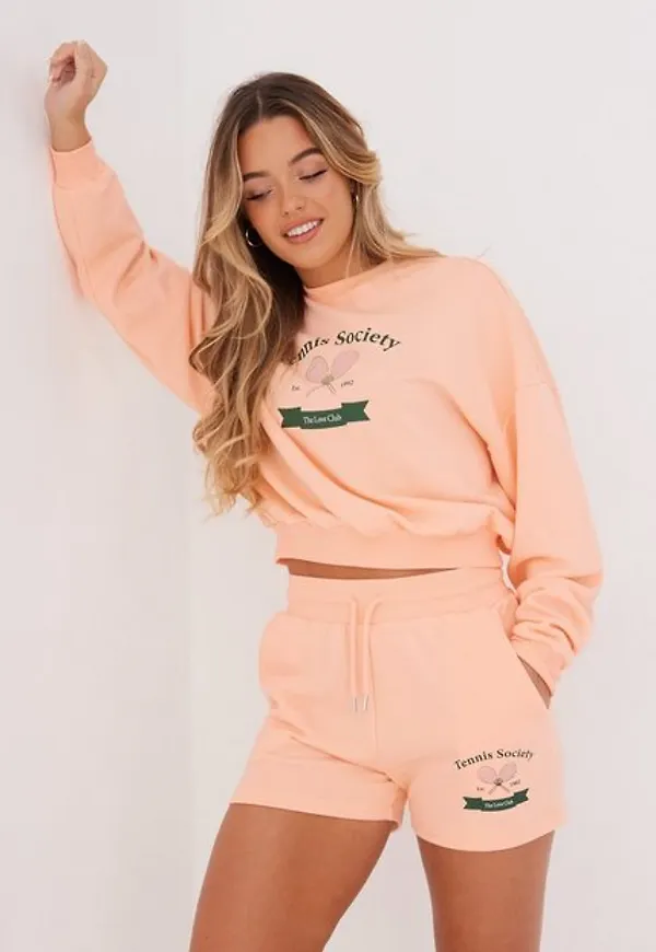 NLY Trend Printed Effortless Short Shorts