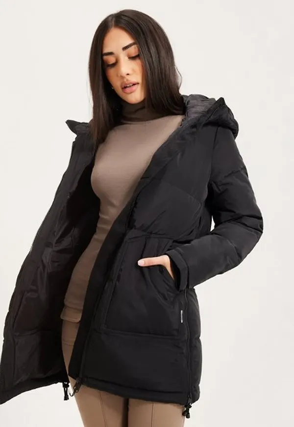 Vero Moda Vmoslo 3/4 Down Jacket Noos Dunjackor Black