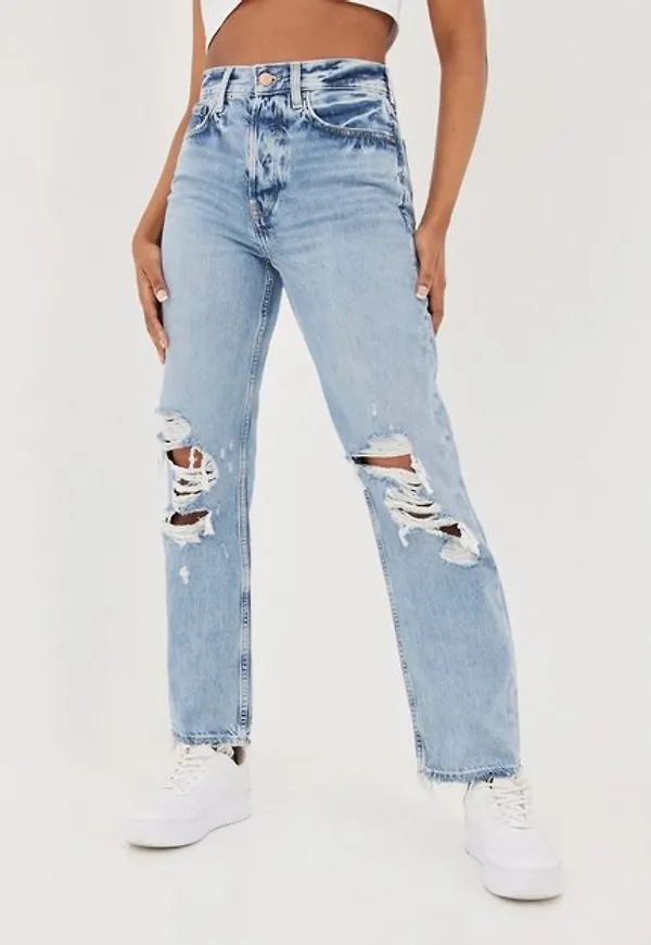 Jacqueline de Yong Jdyvanja Life Hw Boyfriend Destr Lb High waisted jeans