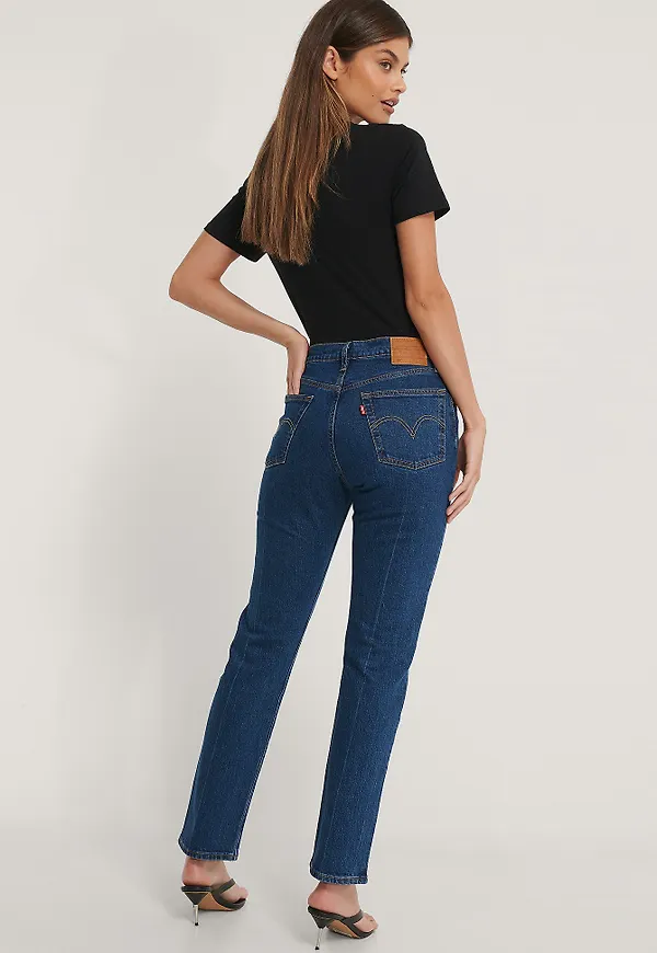 Levi's 501 Croppade Jeans - Blue