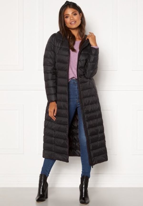 VILA Manya New Long Light Down Jacket Black 34