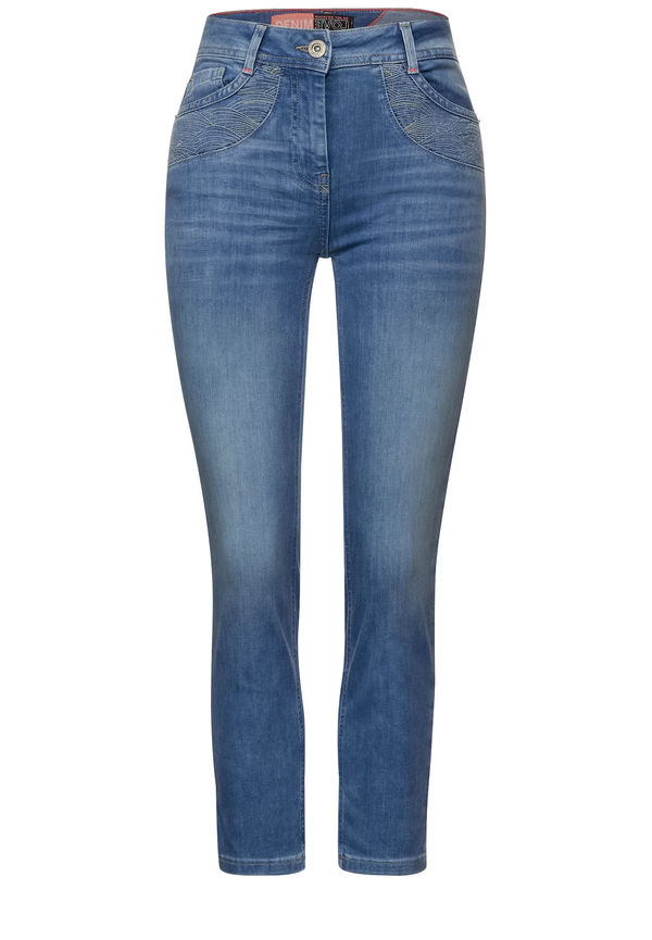 CECIL Jeans blå denim