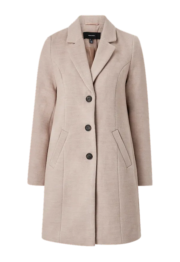 Vero Moda - Kappa vmCalacindy Coat - Brun