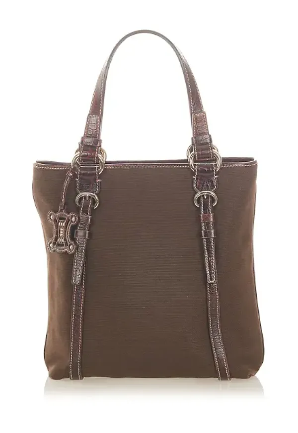Celine Canvas Tote Bag