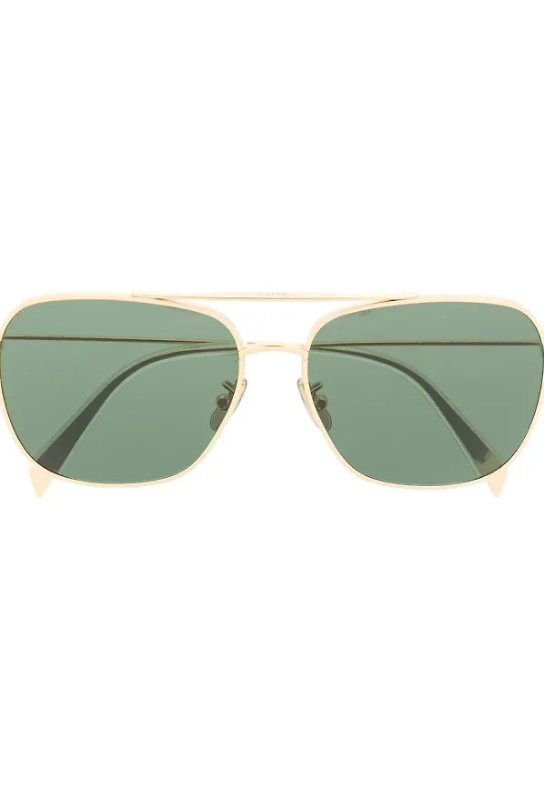 Celine Eyewear pilotsolglasögon - Guldfärgad