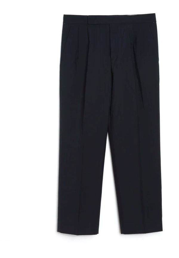 Celine Vintage Pre-owned Polyester Pants Blå, Dam