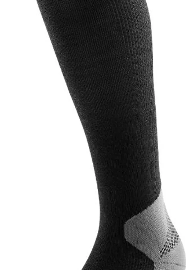 CEP Women's Hiking Light Cushion Socks, Tall, Women Black/grey