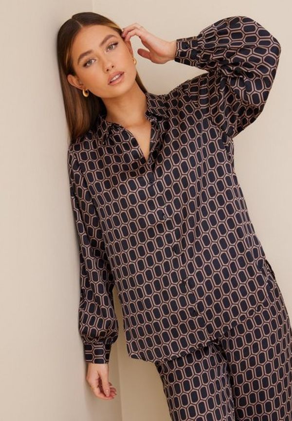 Object Collectors Item Objtania Almas L/S Long Shirt a Div Skjortor