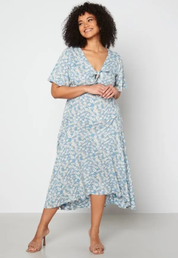 Happy Holly Therese dress Blue / Floral 38