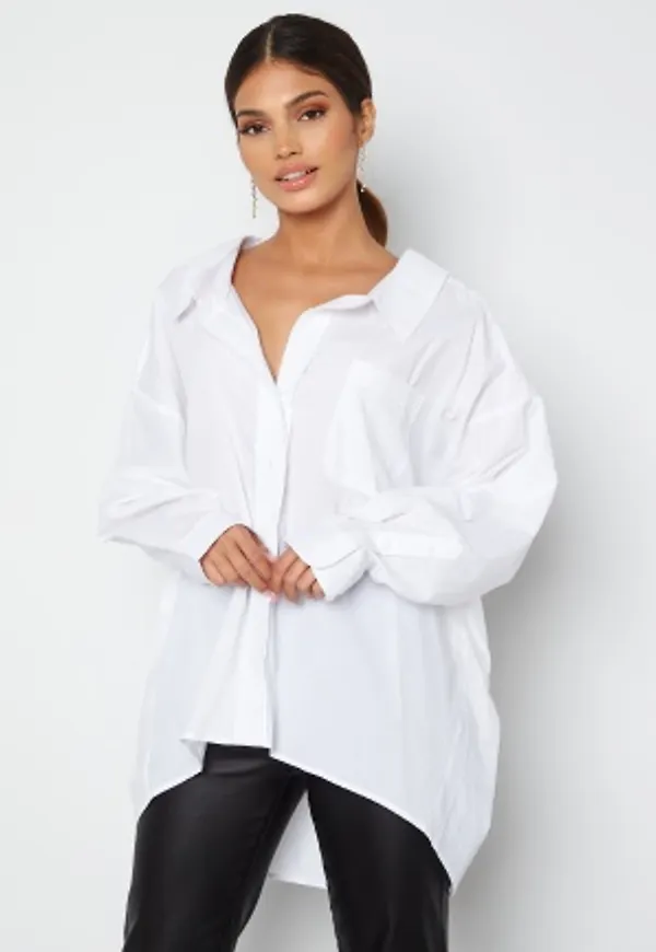 ONLY Sofia L/S Loose Shirt Bright White XL