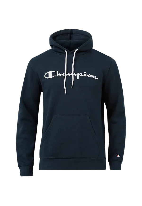 Champion - Huvtröja Hooded Sweatshirt - Blå