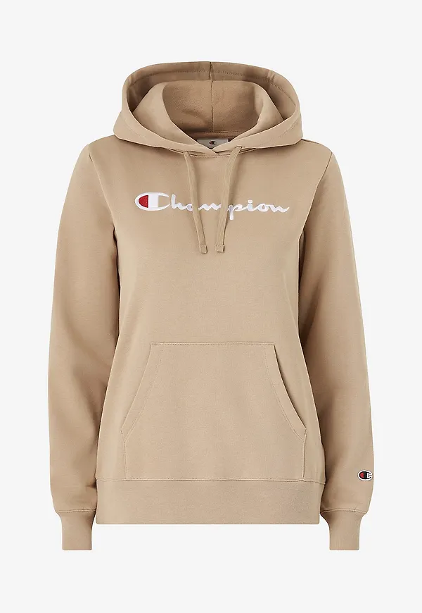 Champion - Huvtröja Hooded Sweatshirt - Beige