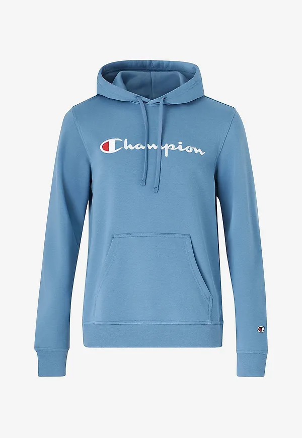 Champion - Huvtröja Hooded Sweatshirt - Blå