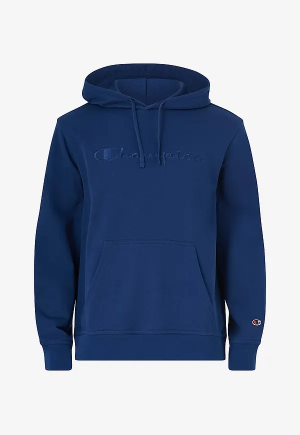 Champion - Huvtröja Hooded Sweatshirt - Blå