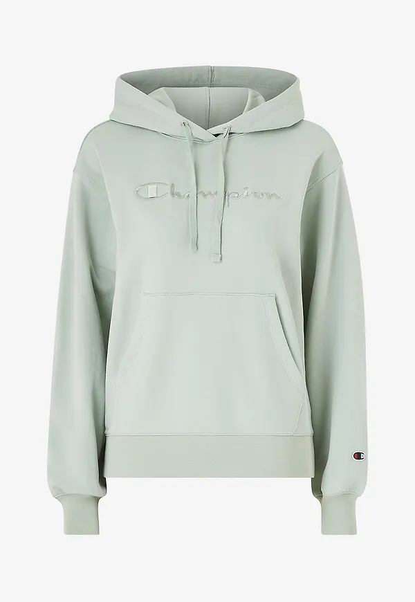 Champion - Huvtröja Hooded Sweatshirt - Grön