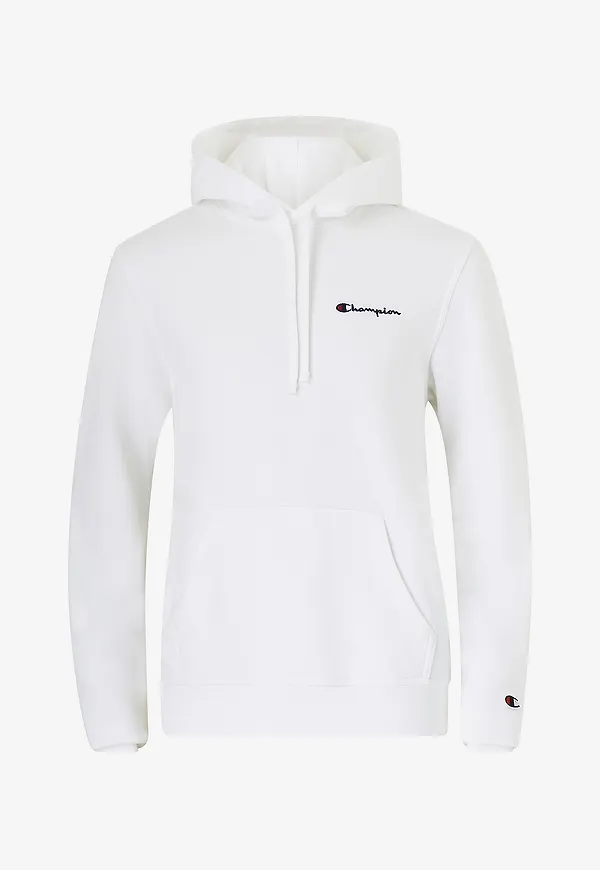 Champion - Huvtröja Hooded Sweatshirt - Vit