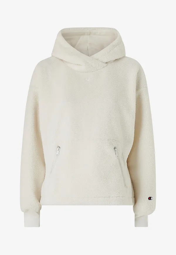 Champion - Huvtröja i teddy - Beige