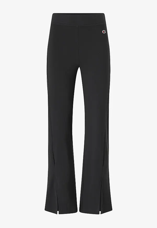 Champion - Leggings High Waist Streight Hem - Svart