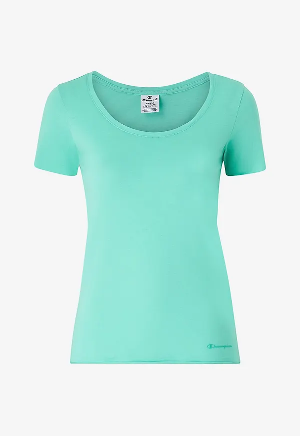 Champion - Topp Crewneck T-shirt - Grön