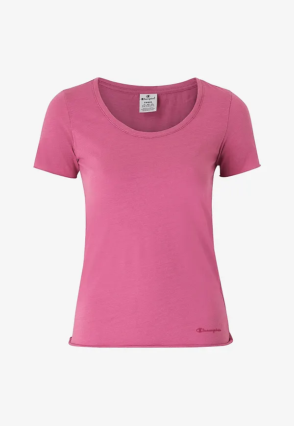Champion - Topp Crewneck T-shirt - Rosa