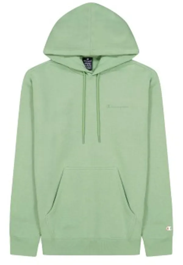 Champion American Classics Legacy Men Hoodie Limegrön Medium Herr