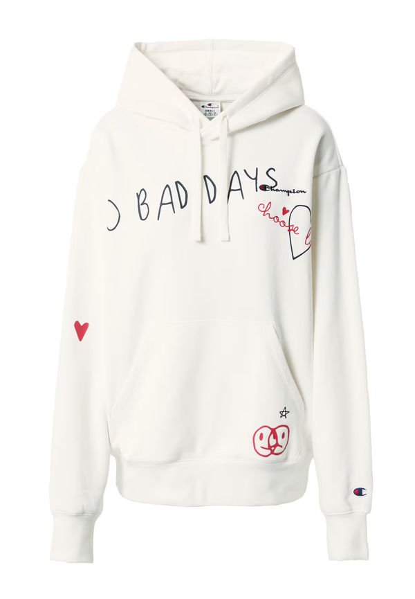 Champion Authentic Athletic Apparel Sweatshirt marinblå / röd / svart / vit