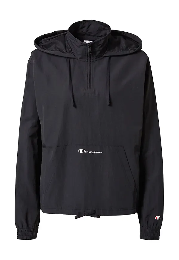Champion Authentic Athletic Apparel Övergångsjacka svart / vit