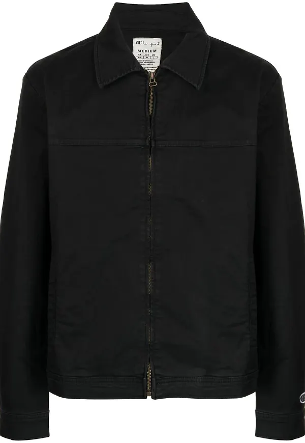 Champion Coach bomberjacka i denim - Svart