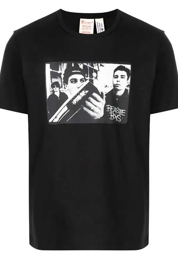 Champion graphic-print short-sleeved T-shirt - Svart
