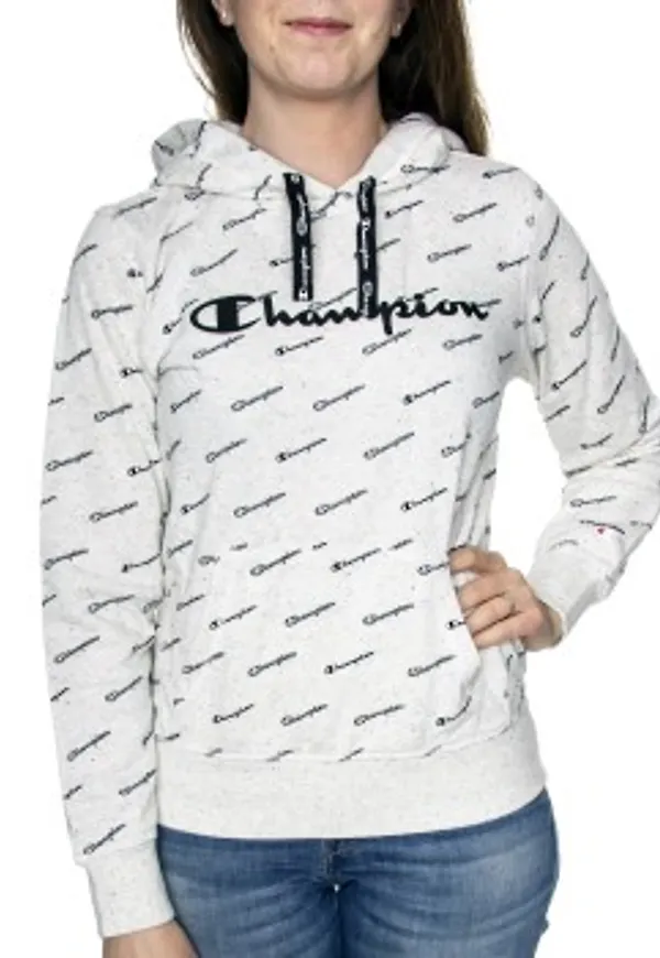 Champion Hooded Sweatshirt 276 Gråmelerad Medium Dam