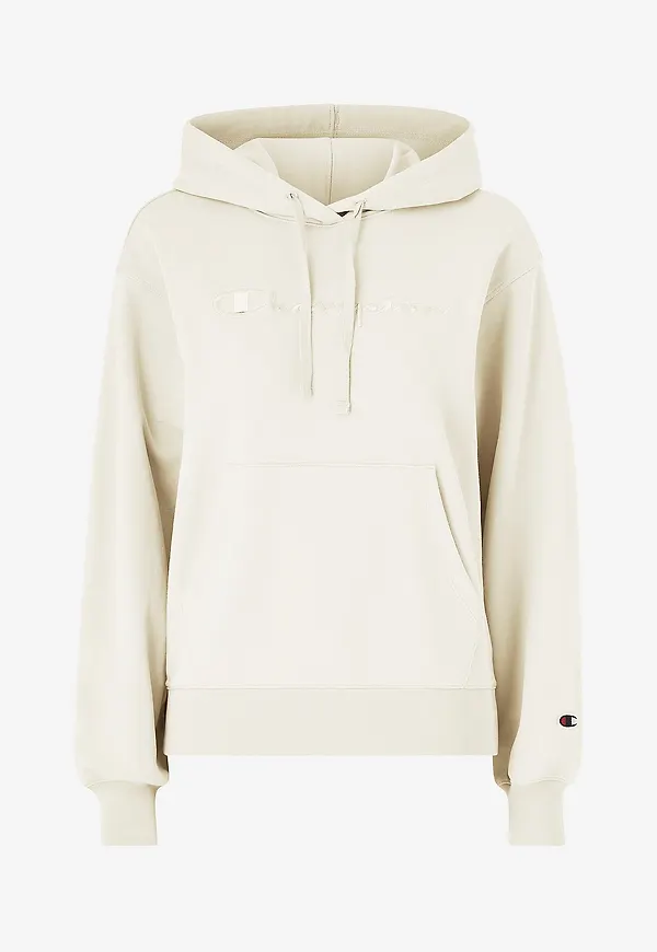 Champion - Huvtröja Hooded Sweatshirt - Beige