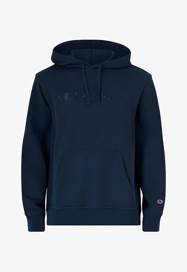 Champion - Huvtröja Hooded Sweatshirt - Blå