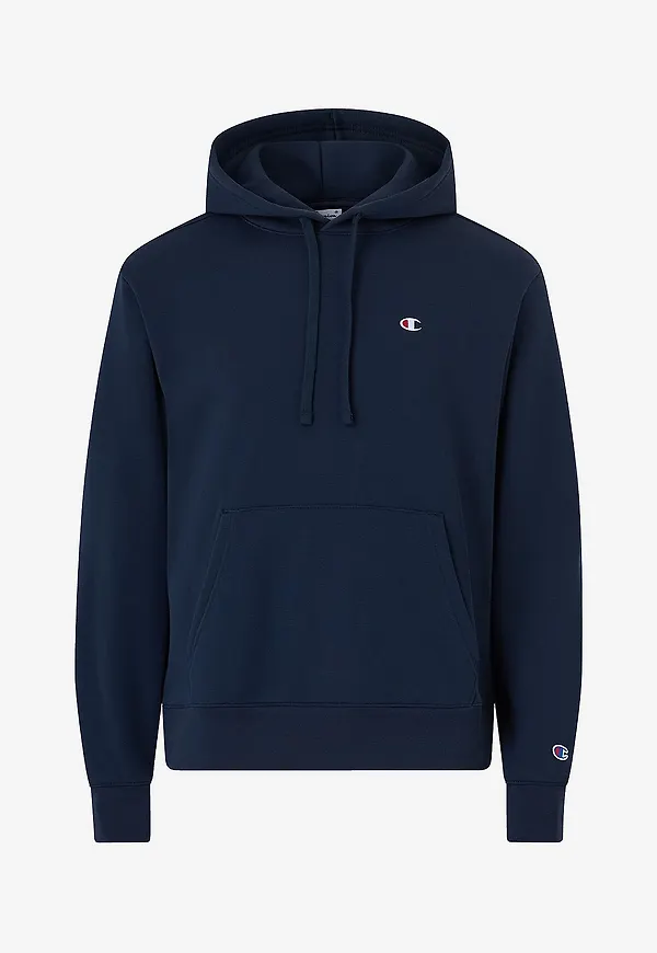 Champion - Huvtröja Hooded Sweatshirt - Blå