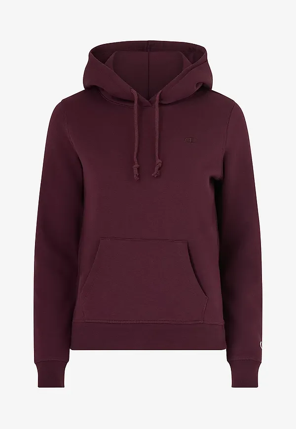 Champion - Huvtröja Hooded Sweatshirt - Röd