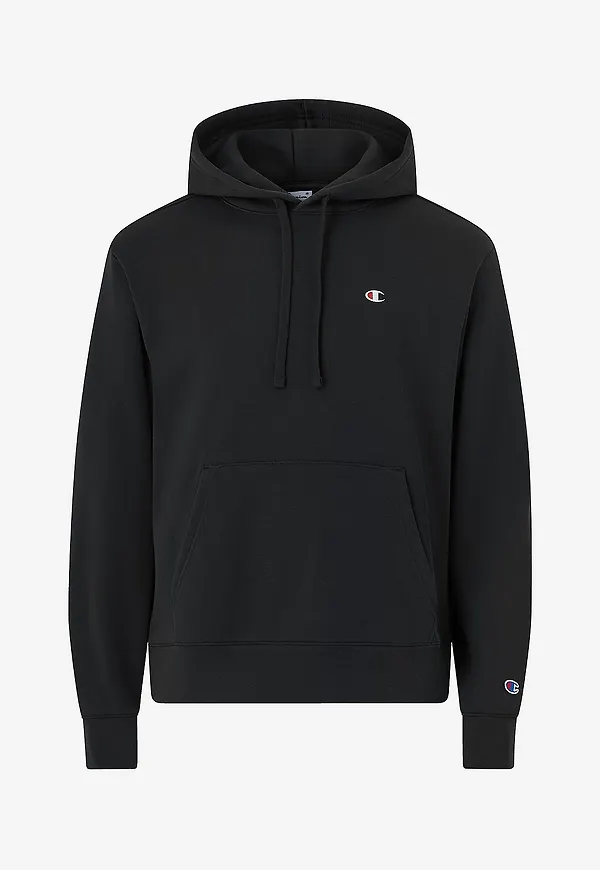 Champion - Huvtröja Hooded Sweatshirt - Svart