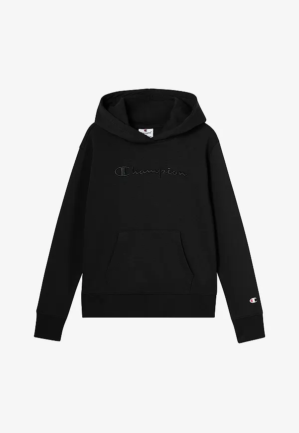 Champion - Huvtröja Hooded Sweatshirt - Svart