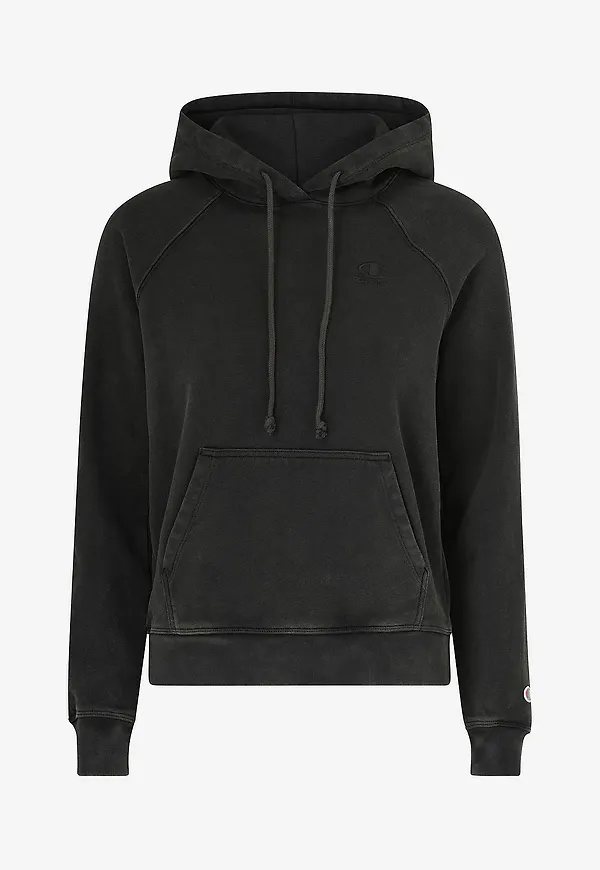 Champion - Huvtröja Hooded Sweatshirt - Svart