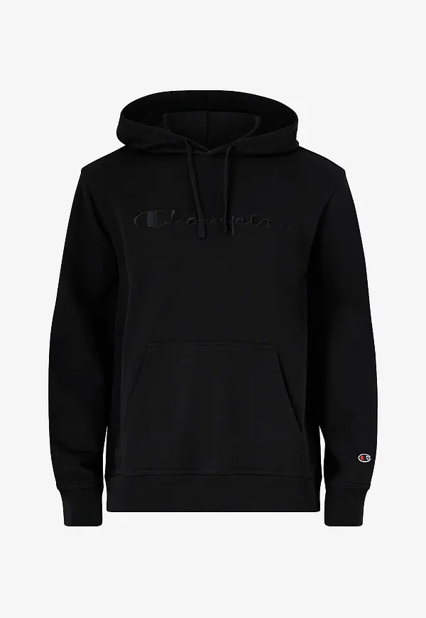 Champion - Huvtröja Hooded Sweatshirt - Svart