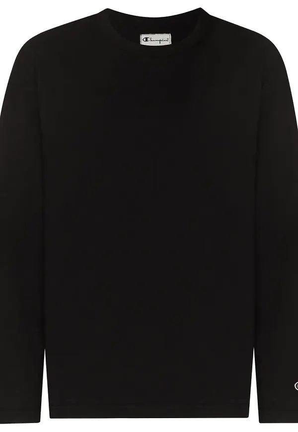 Champion långärmad t-shirt - Svart