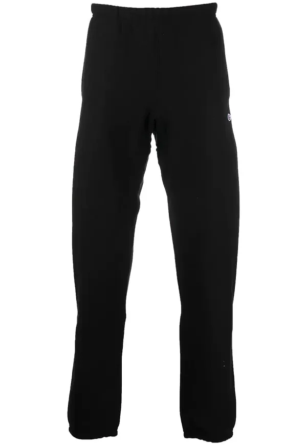 Champion sweatpants med märke - Svart