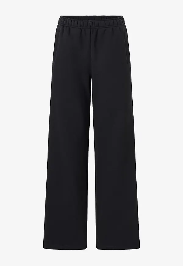 Champion - Sweatpants Wide Leg Pants - Svart