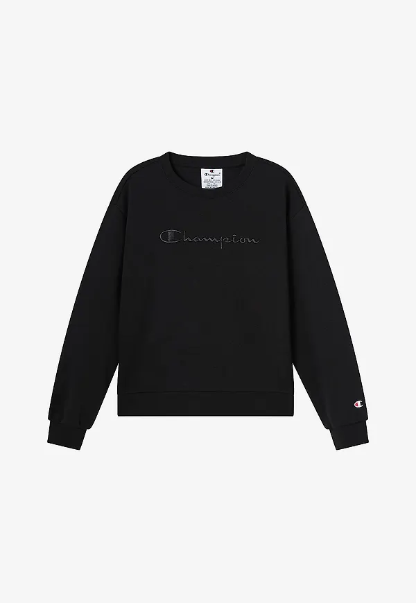 Champion - Sweatshirt Crewneck - Svart