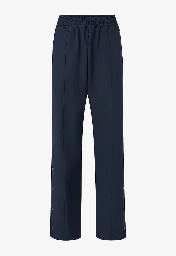 Champion - Träningsbyxor Straight Hem Pants - Blå