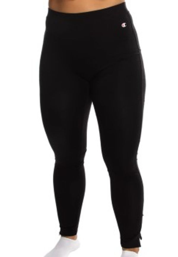 Champion Women American Classics Leggings Svart bomull X-Large Dam