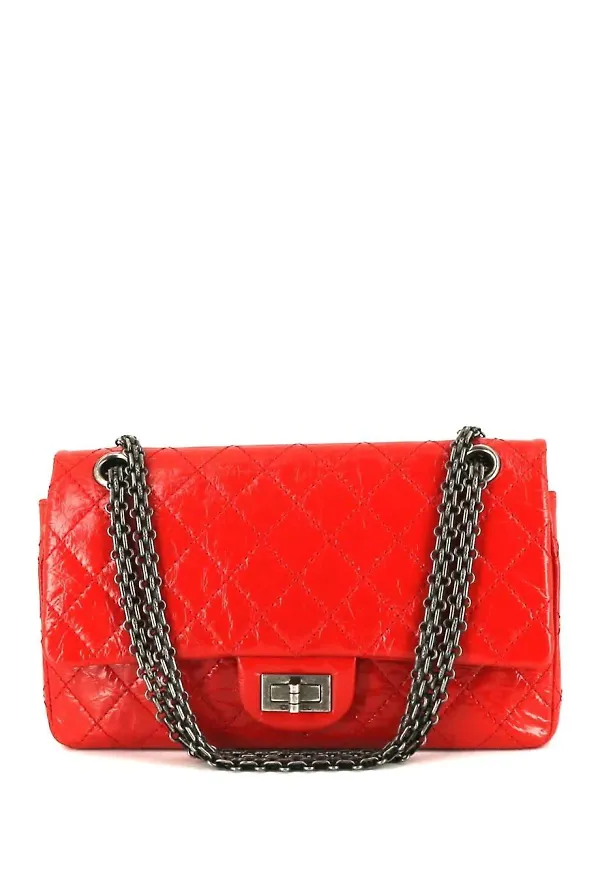 CHANEL Pre-Owned 2.55 Flap axelväska - Röd
