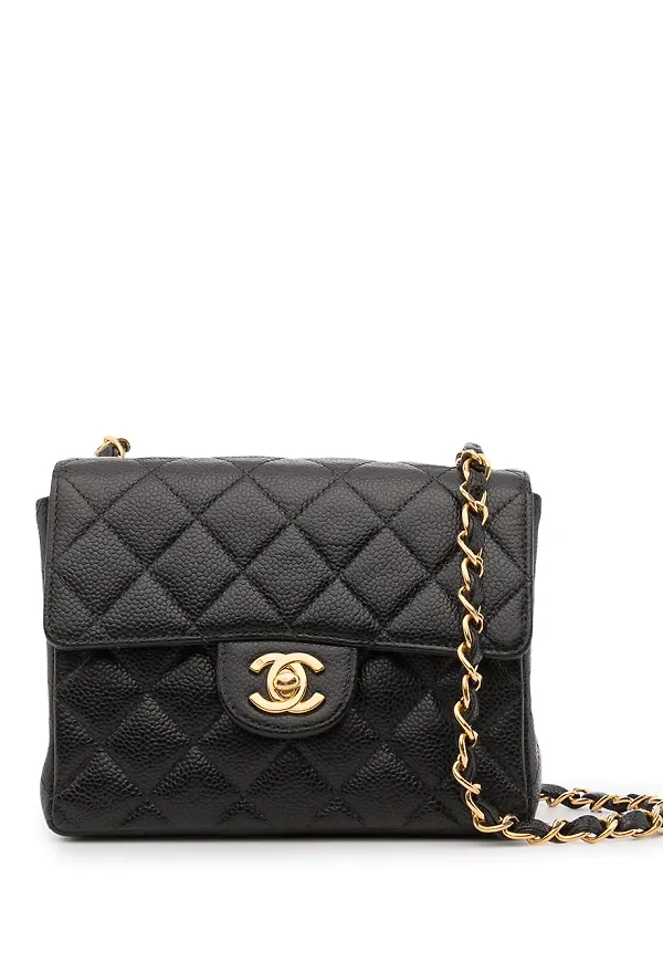 CHANEL Pre-Owned axelremsväska från 2001 - Svart