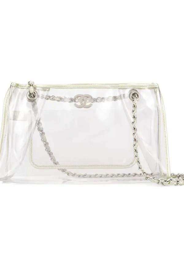 CHANEL Pre-Owned axelremsväska med kedja och logotyp - Neutral