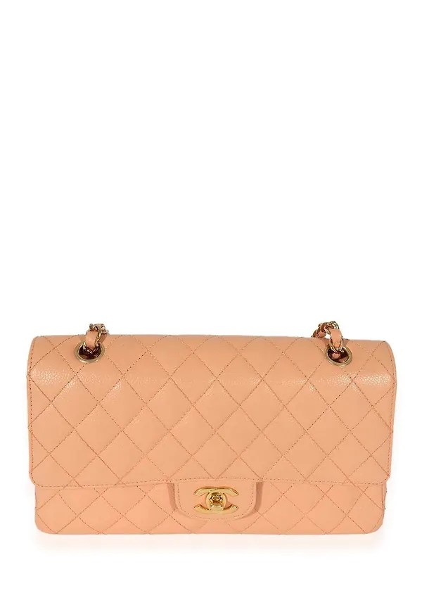 CHANEL Pre-Owned axelremsväska med viklock - Rosa