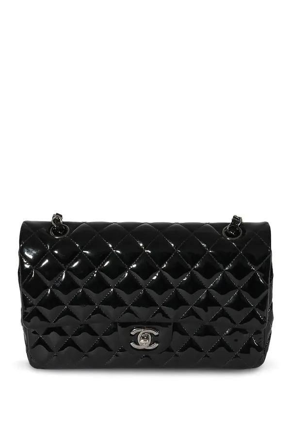 CHANEL Pre-Owned axelremsväska med viklock - Svart