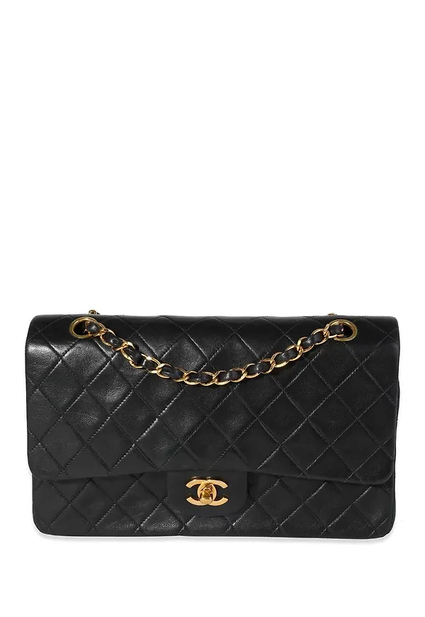 CHANEL Pre-Owned axelremsväska med viklock - Svart